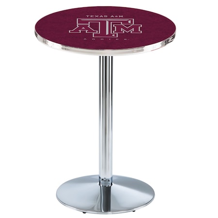 36 Chrome Texas A&M Pub Table